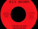 GENTS & THE LADY I Can Feel The Tears 45 Hue Rare 1970s Memphis Sweet Soul Funk