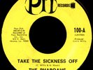 THE PHAROAHS Snake Bite / Sickness Off 45 Pit Records Rare 1970 Louisiana Funk