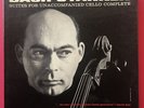 Bach Starker - Suites For Unaccompanied Cello Compete LP Box Set Mono Vinyl Rare
