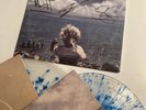 Autographed Tidal Wave Taking Back Sunday Vinyl LP Clear With Blue Splatter