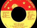 MAJESTICS Key To Love / Class A 45 New World Rare 1982 MKE Sweet Soul Disco Rap