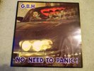 GBH – NO NEED TO PANIC  LP – Nr MINT 1987 PUNK CHARGED GBH