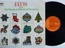 RARE N' MINT ELVIS PRESLEY WONDERFUL WORLD OF CHRISTMAS 1st 1971 RCA UK LP WOW