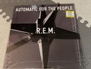 REM AUTOMATIC YELLOW VINYL LP NEW SEALED FOR THE PEOPLE ALBUM Ltd Edition