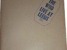The Who Vinyl Live at Leeds UK Press 2406001 Blue Letter
