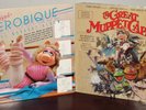 2 Muppets Vinyl LP Records Great Muppet Caper (SEALED) & Miss Piggy's Aerobique