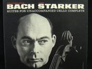 Janos Starker  BACH SUITES FOR UNACCOMPANIED CELLO 3 LP Set:  Stereo SR3-9016