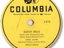 1953 GENE AUTRY Christmas 78 RPM Record. Sleigh Bells