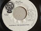 Cynthia & The Imaginations- Hey Boy- Blue Rock WLP - Northern Soul Original 45