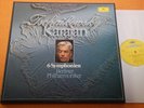 Karajan Tchaikovsky The Six Symphonies German Ed1 DGG Stereo 6LP Box 70s NM