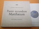 Richter Bach St. Matthew Passion DGG Archiv APM 14 125/28 4LP Ed1 50s Like New