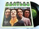 Very rare The Beatles single 45 Get Back 1970 Apple Sweden Exc+/Mint-