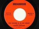Crossover Soul 45 - Charles Brimmer - The Feeling Is In My Heart - Broadmoor