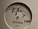 Kylie Minogue Tension Signed And Numbered Test Pressing : FEVER GOLDEN DISCO