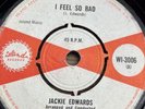 Northern Soul Original Jackie Edwards I Feel So Bad On Uk Island VG+