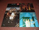 Abba 4  vinyl albums the visitors, arrival,voulez-vous,super trooper. ex/ex+