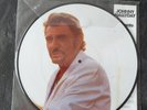 PICTURE DISC JOHNNY  HALLYDAY  L ATTENTE 33 TOURS