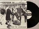 Condemned 84 - Face The Aggression - Vinyl LP - U.K. 1988 VG+/EX