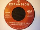 gladys knight baby dont waste my..expansion uk reissue soul 45 soul