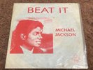 Michael Jackson “Márchate” Beat It  7” Peruvia Red PS 1983