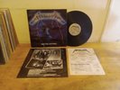 Metallica ride the lightning Megaforce 1 St Press Mail Form Ex/ Ex