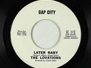 Northern Soul Funk 45 - Lovations - Later Baby - Cap City