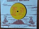 JOSEF K - RADIO DRILL TIME - UK 1980 POSTCARD YELLOW LABELS WHITE PS  PAUL HAIG