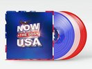 NOW THAT'S WHAT I CALL USA: THE 80S - V/A 3X BLUE / WHITE / RED VINYL LP (NEW)