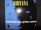 VINYL  45 TOURS NIRVANA / COME AS YOU ARE /