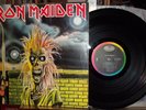 Iron Maiden LP S/T Self Titled Original First Press Capital w/ Sanctuary VG+