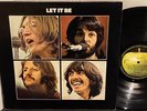 THE BEATLES Let It Be APPLE UK Classic Rock Re-Issue LP PCS 7096 VG+/EX+
