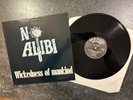 No Alibi Wickedness of Mankind org Rock o Rama ROR 118 Oi LP Vinyl Punk Hardcore