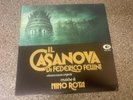 Nino Rota Il Casanova Di Federico Fellini EX+ 1976 Cam Italy Original LP