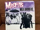 Misfits - Walk Among Us LP Album 2nd Press? Damaged Vinyl Nice Cover & Sleeve