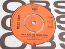 MILES DAVIS 'MILES RUNS THE VOODOO DOWN / SPANISH KEY' 45 UK CBS 1970