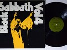 BLACK SABBATH Vol 4 WARNER BROS LP VG+ gatefold 1st pressing w/4 page insert