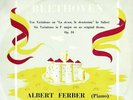 LONDON / DUCRETET-THOMSON - FERBER PIANO - BEETHOVEN VARIATIONS - NM