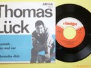 Thomas Lück rare Single Schallplatte VEB Amiga DDR 1967 Schlager Jukebox Vinyl