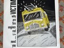 RARE PUNK 45 Victim Why Are Fire Engines Red TJM14 Vinyl