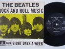 BEATLES Rock And Roll Music RARE Denmark 45 STUNNING SLEEVE danish ODEON ND 7438