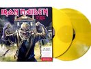 IRON MAIDEN The Beast on the Run UK Tour - 2x YELLOW Vinyl LP Limited Edition