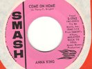 ANNA KING - Come On Home/Sittin' In The Dark - Smash PRO 1942 James Brown Prod.