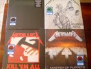 Metallica. NEW SEALED 4 Colored Vinyl Heavy Metal LP Lot