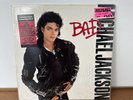 Original 1987 MICHAEL JACKSON BAD LP Vinyl Gatefold Shrink Lyric Sleeve OE40600