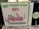 RAFFI / KEN WHITELEY - MORE SINGABLE SONGS LP 1977 SHORELINE ROUNDER MINT VINYL