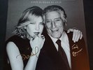 *SIGNED* TONY BENNETT & DIANA KRALL. VINYL.  LOVE IS HERE TO STAY.US IMPORT. Mnt