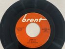 EDDIE QUINTEROS 45 RPM 1960 - Lindy Lou - Slow Down Sandy - Brent 7014 7” Vinyl