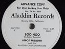 R&B 78 AMOS MILBURN Boo Hoo ALADDIN 3159 E wlp HEAR 1908