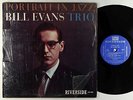 Bill Evans Trio - Portrait In Jazz LP - Riverside - RM 12-315 Mono Shrink