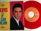 Elvis Presley / If I Can Dream / Red Vinyl 45 w PS / Mint